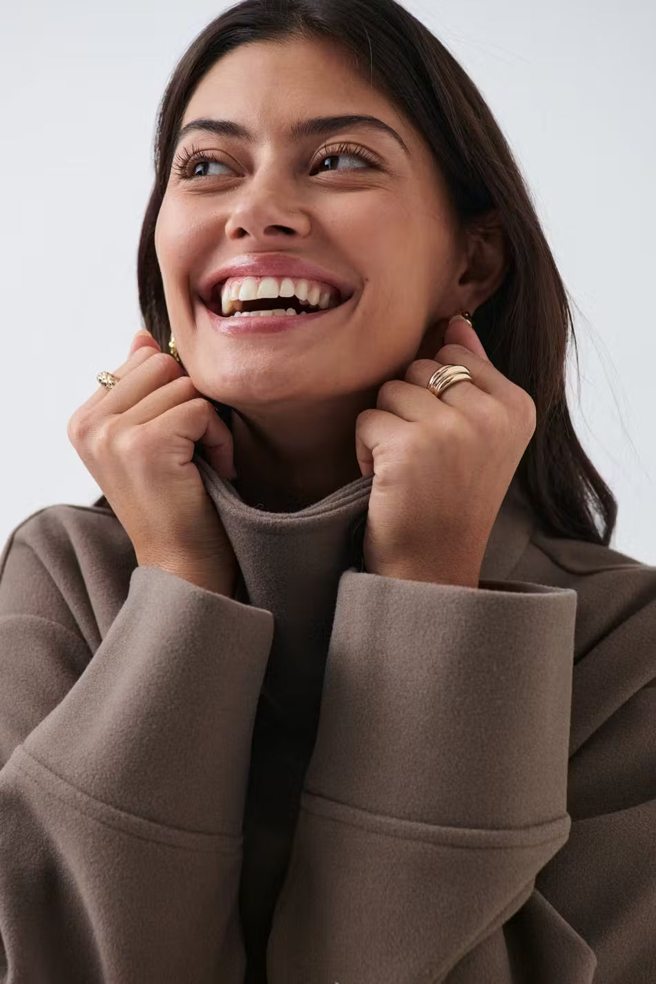 Short Double-Breasted Coat