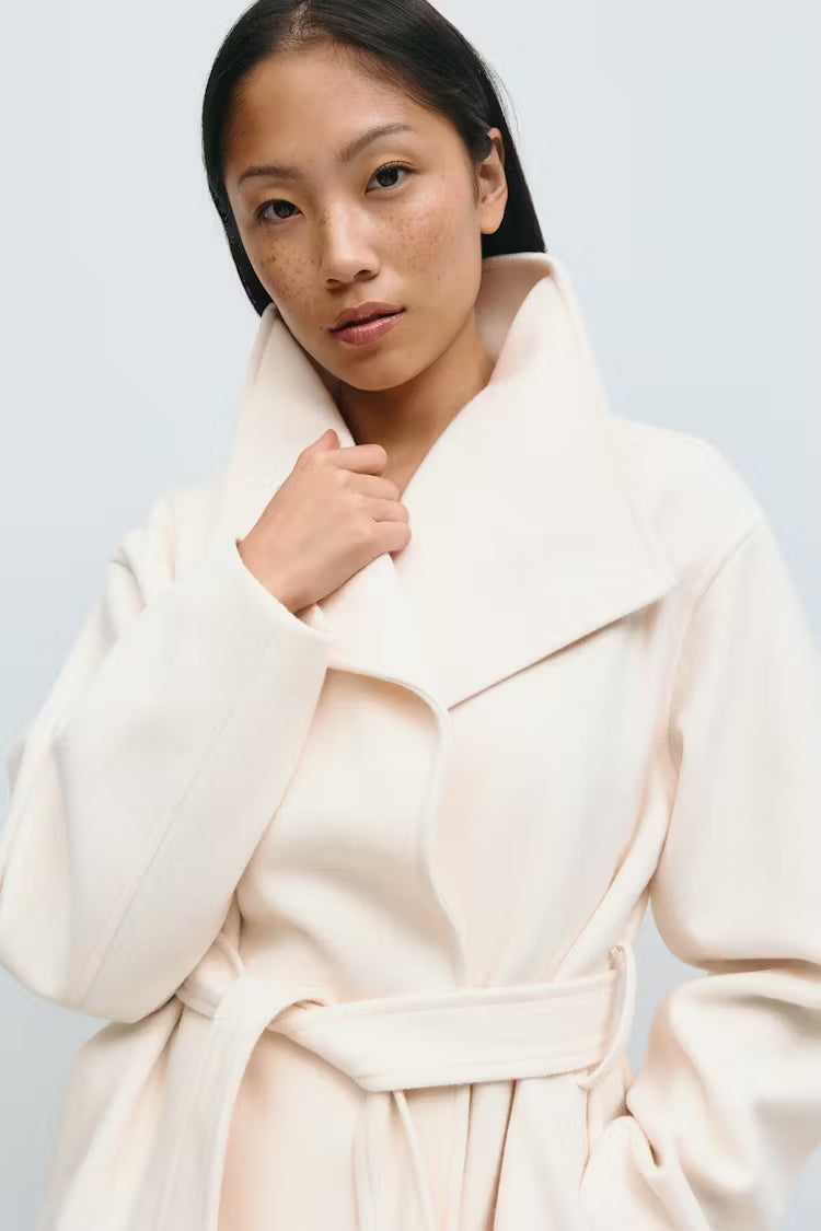 High neck short jacket