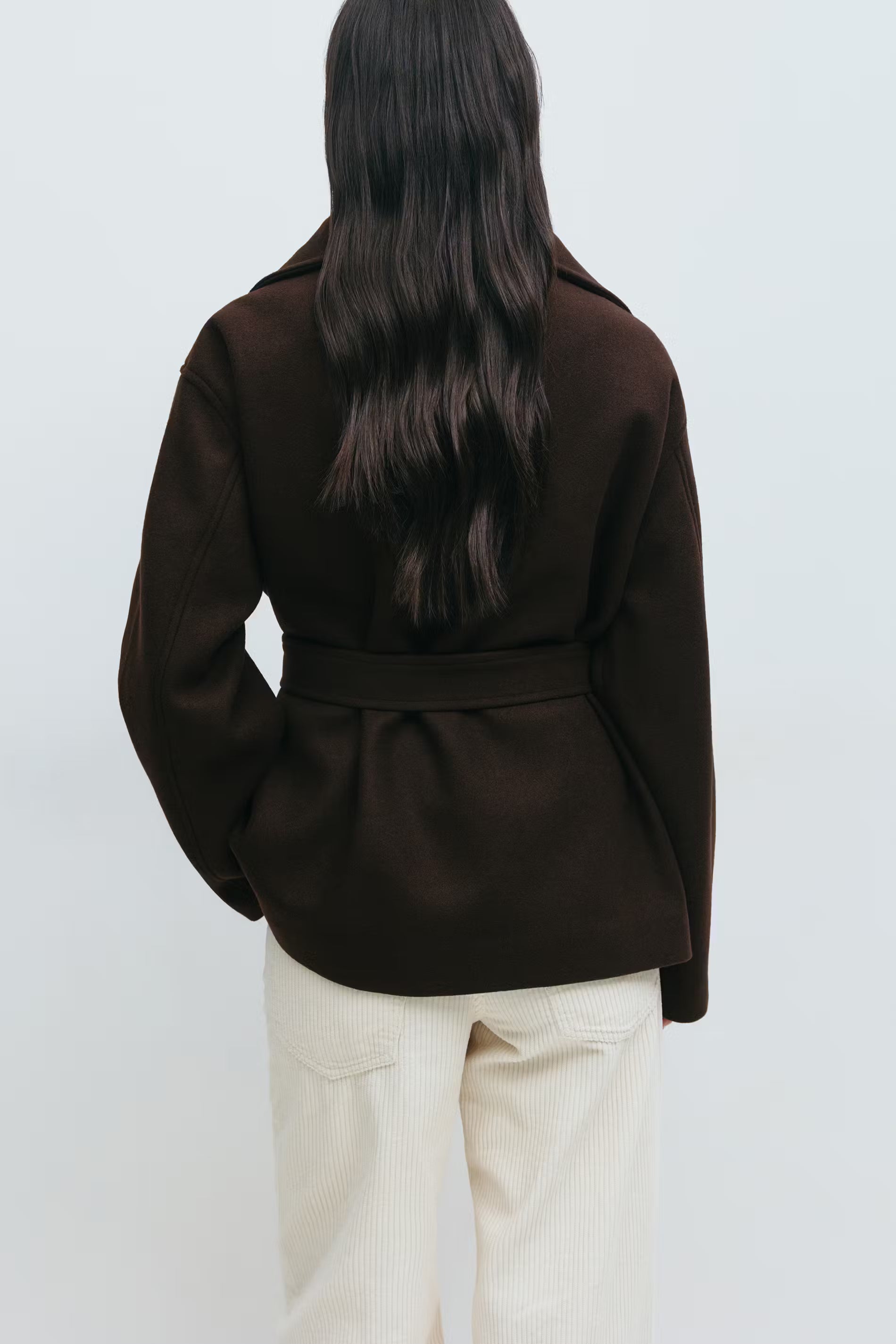 High neck short jacket