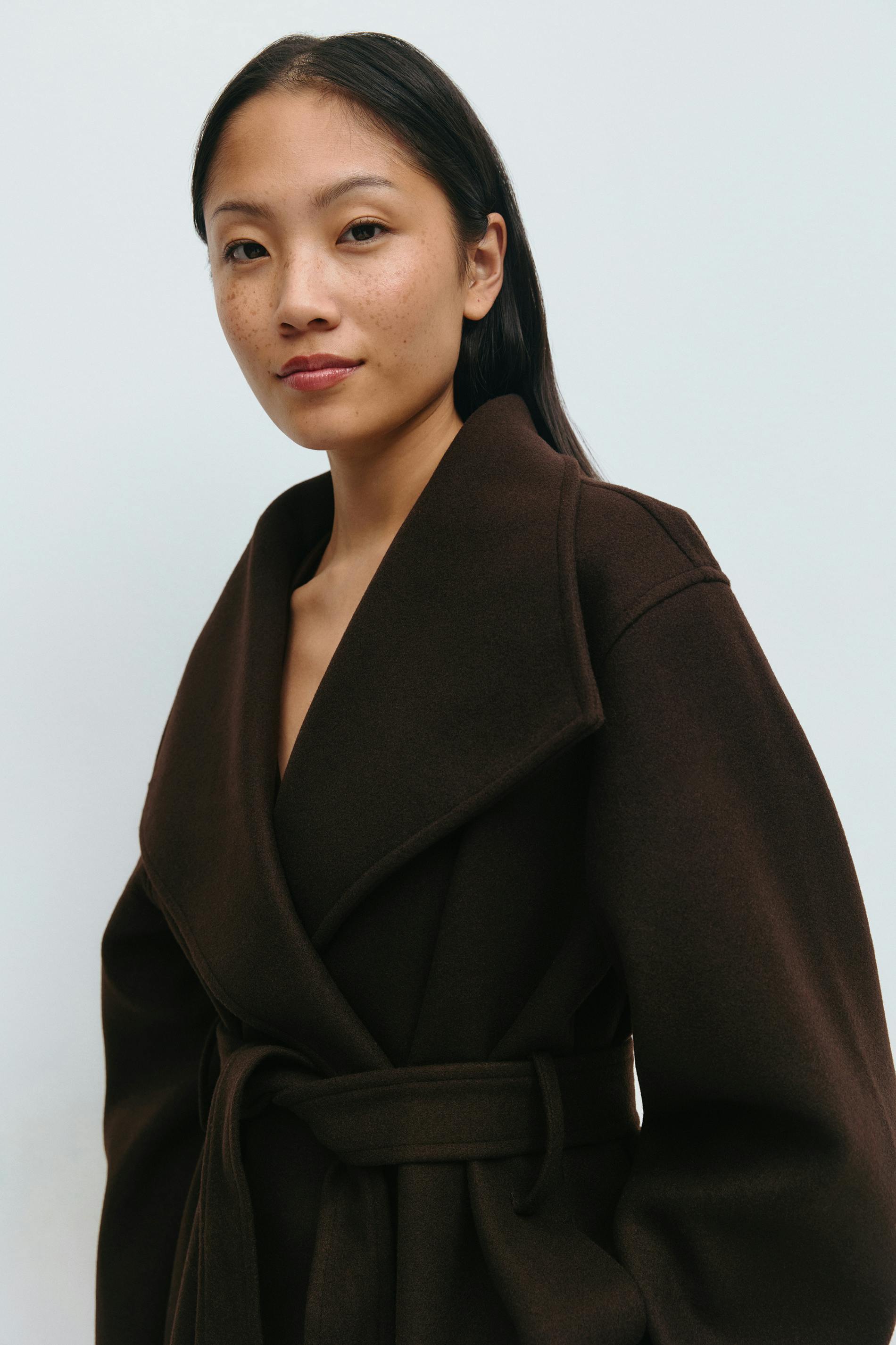 High neck short jacket