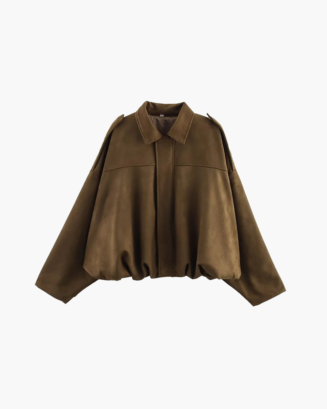 Suede Bomber Jacket