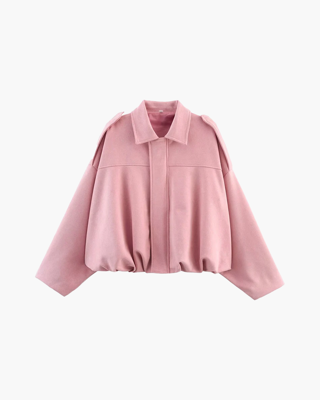 Suede Bomber Jacket