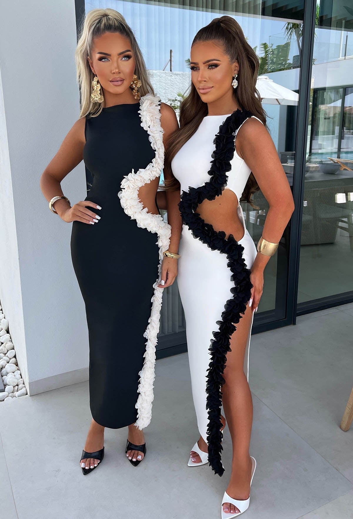 Cut Out Maxi Dress