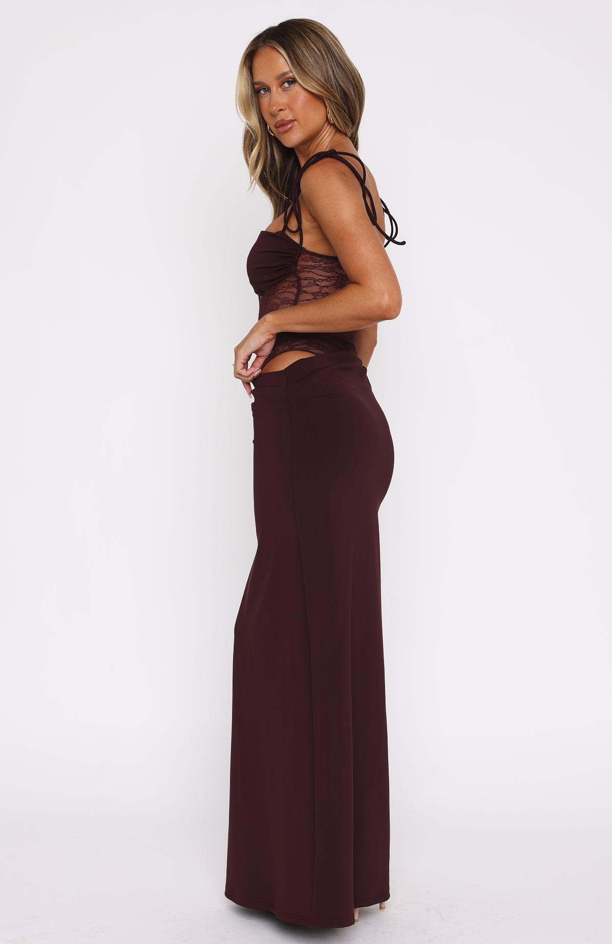 Maxi Dress Burgundy