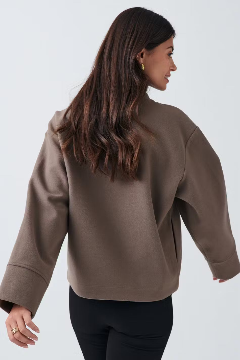 Short Double-Breasted Coat