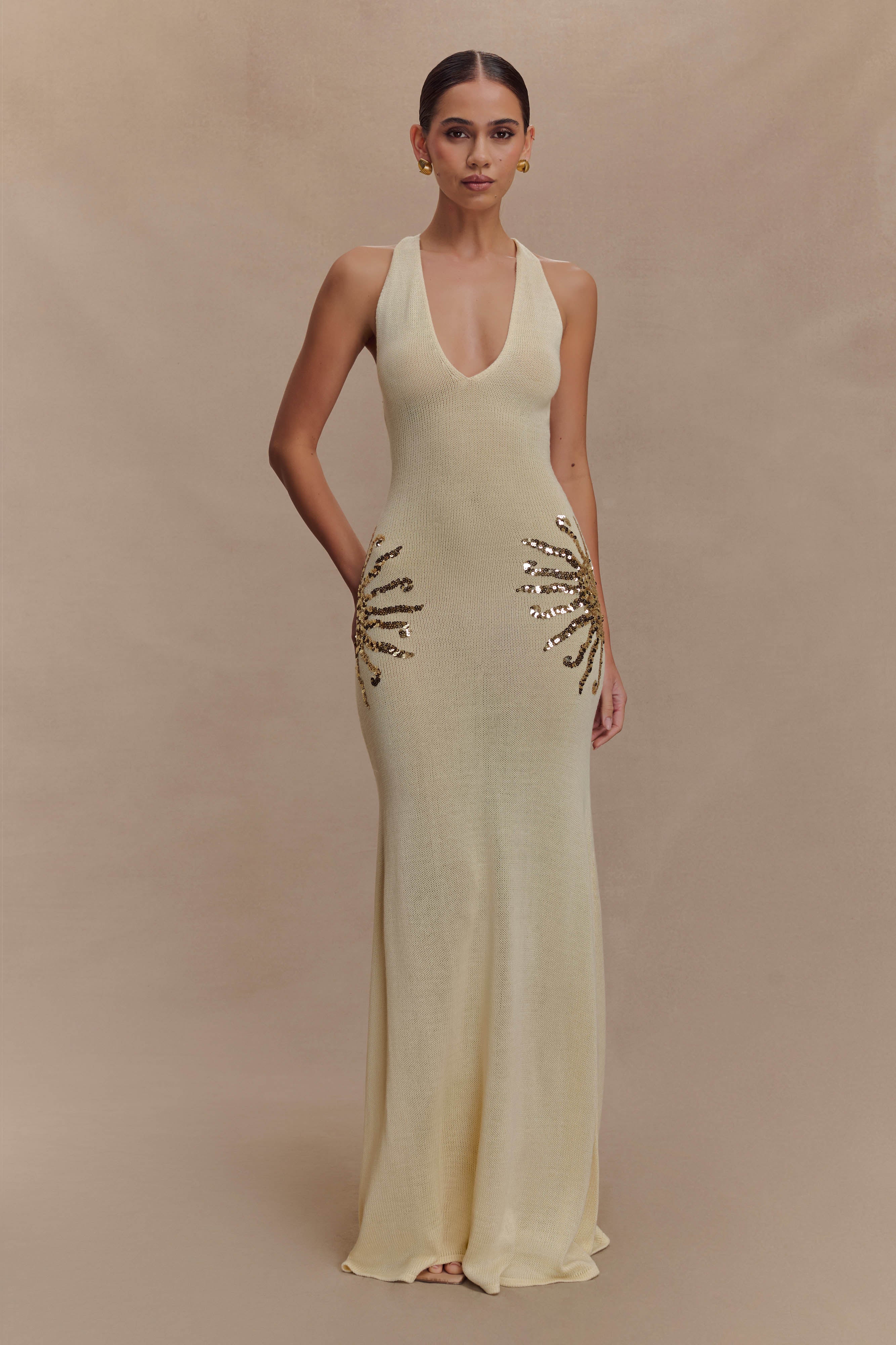 Ellington Knit Dress Ivory