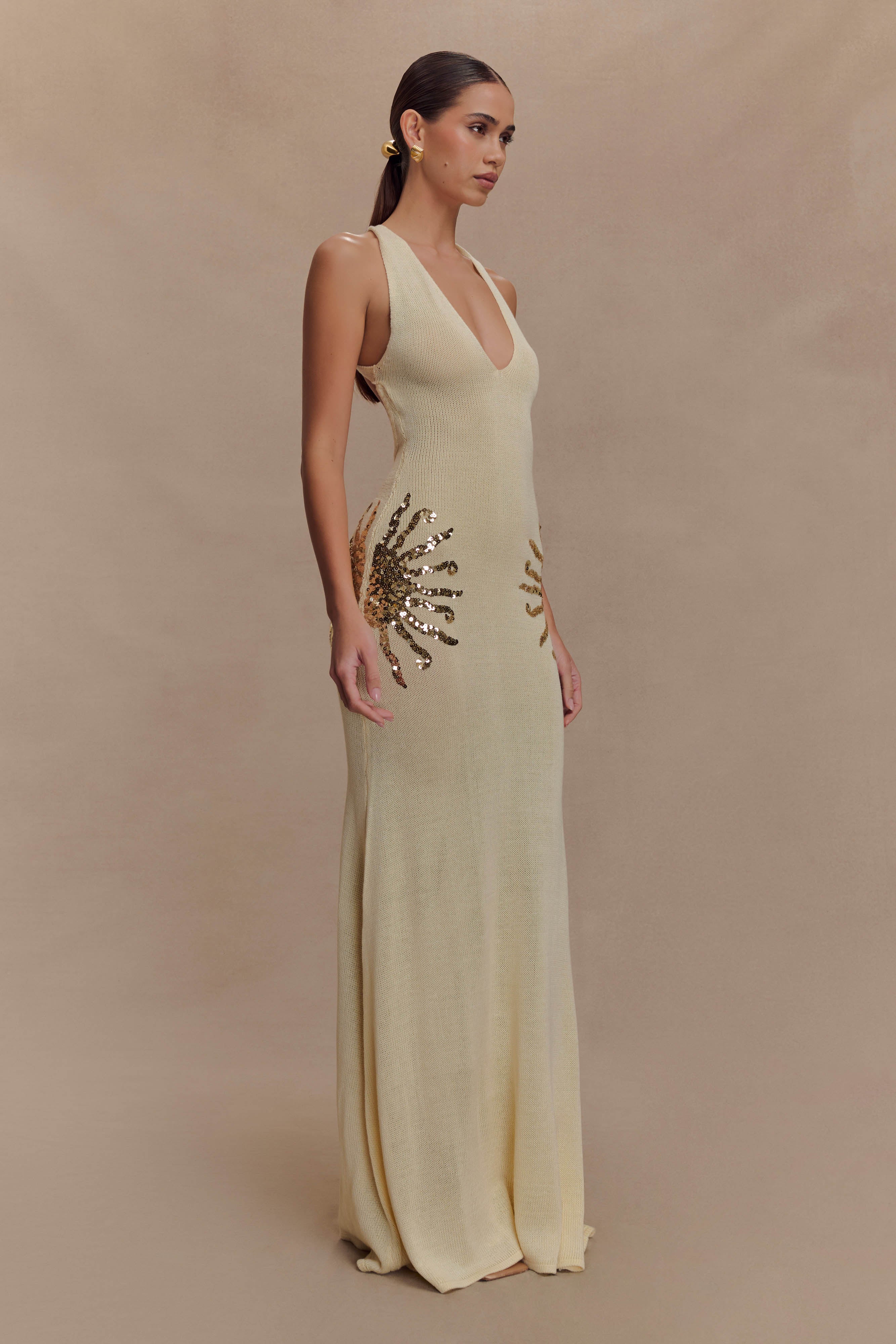 Ellington Knit Dress Ivory