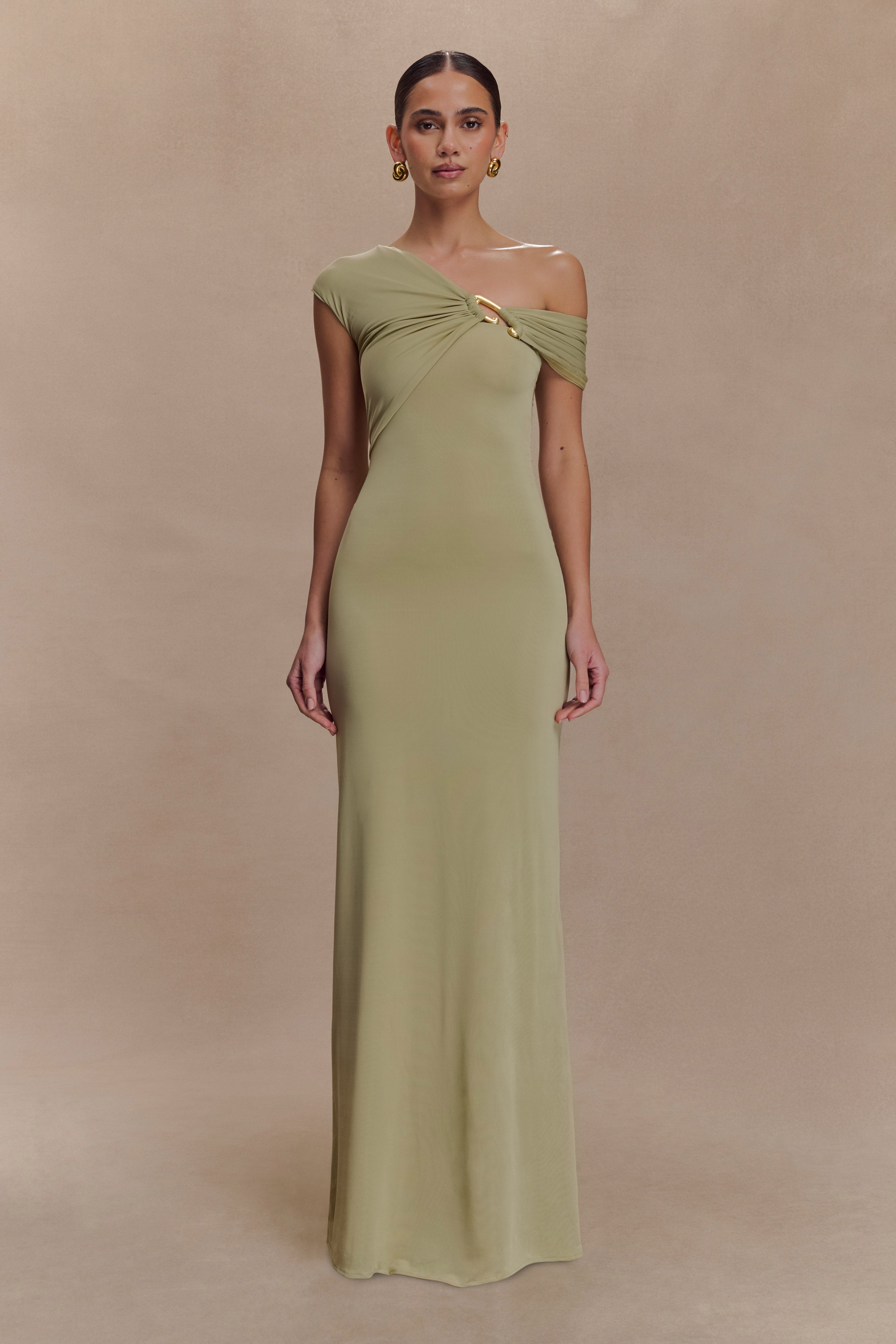 Ashford Asymmetrical Maxi Dress