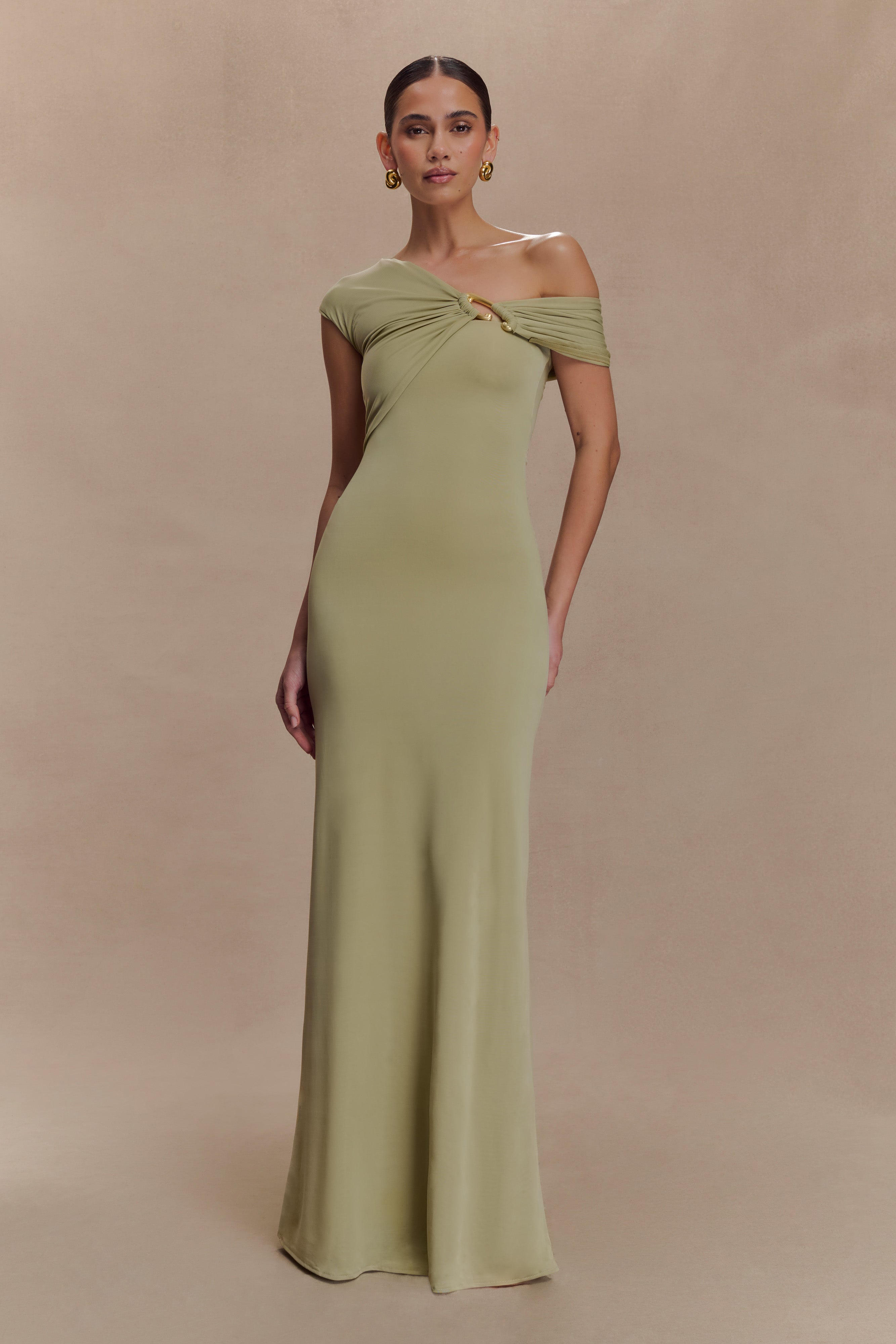 Ashford Asymmetrical Maxi Dress