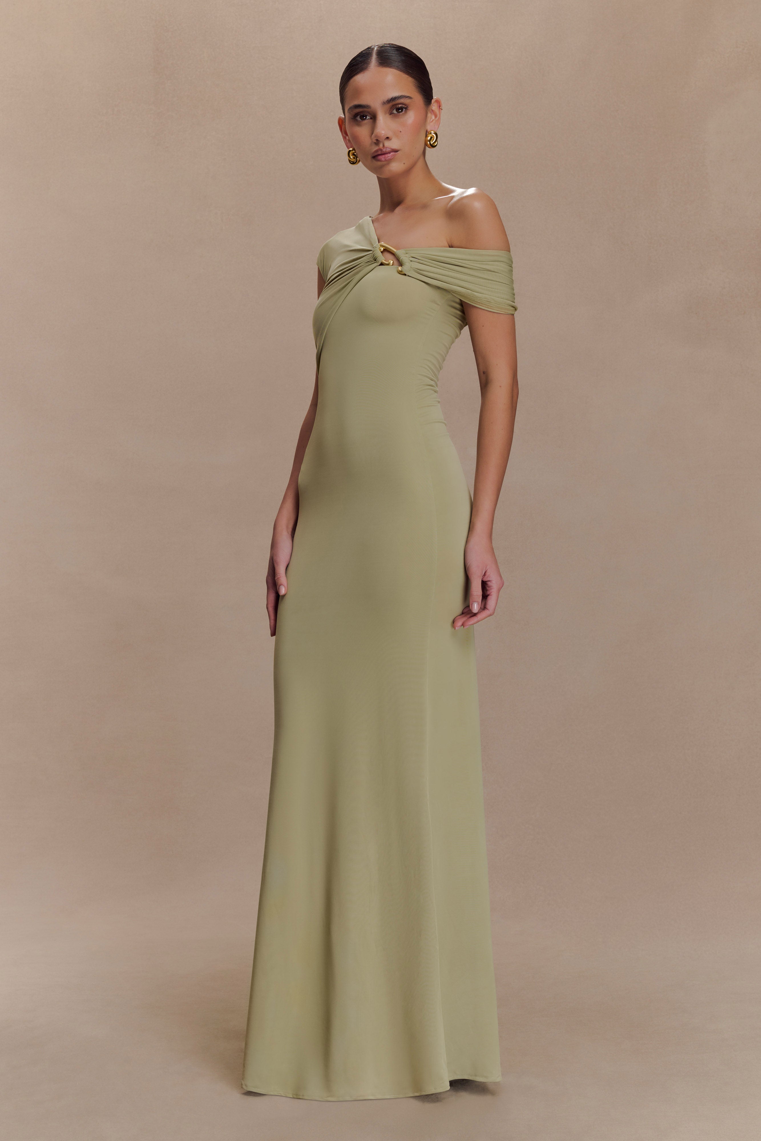 Ashford Asymmetrical Maxi Dress