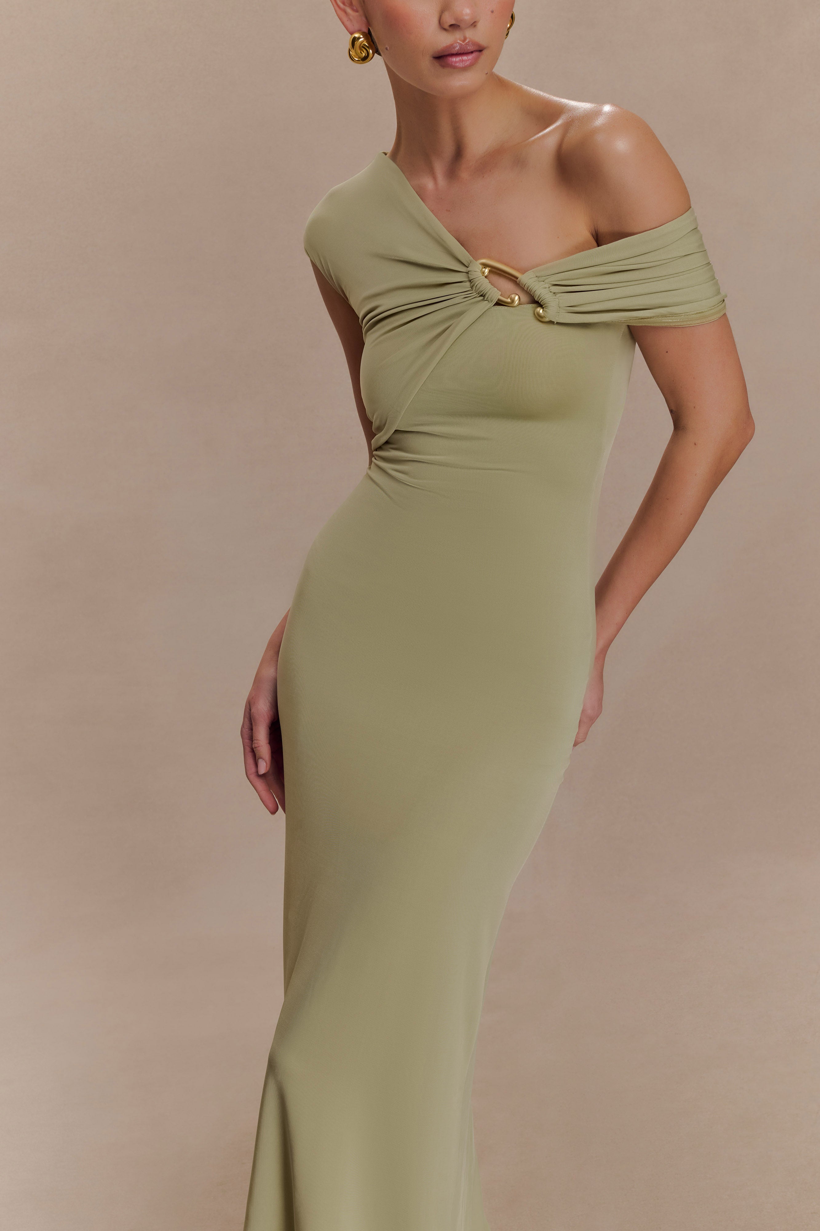 Ashford Asymmetrical Maxi Dress