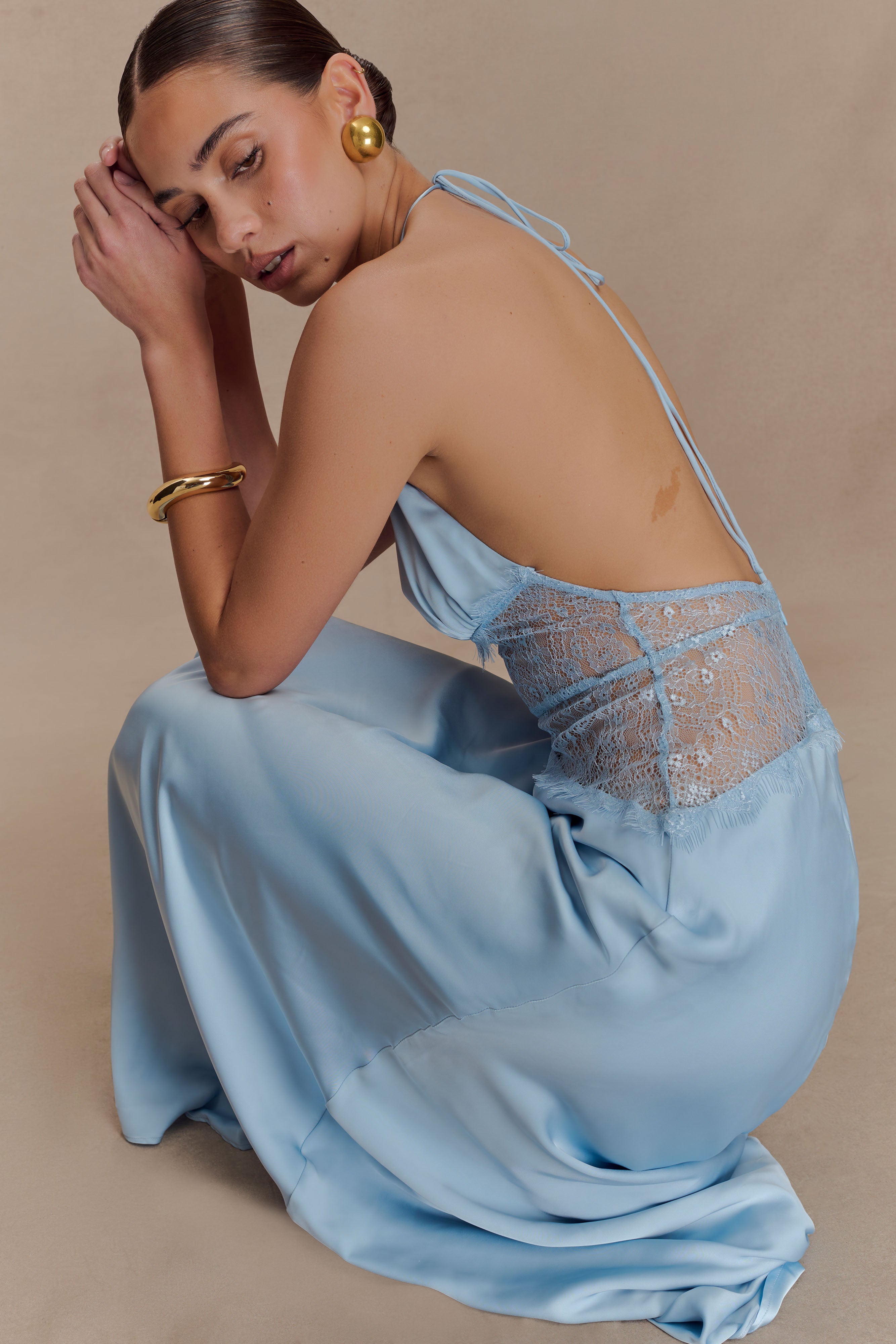 Dinah Lace Cornflower Blue