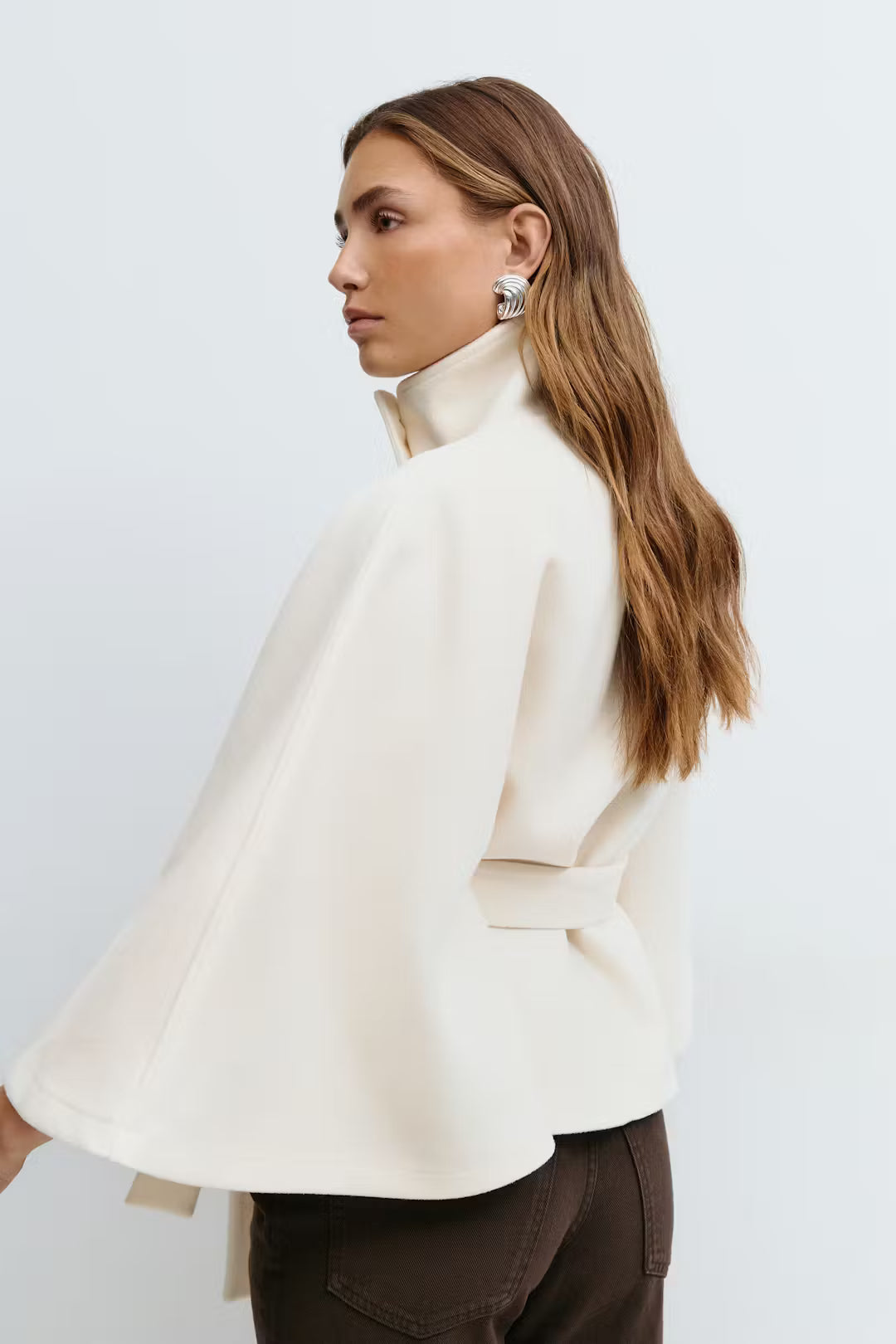 Belted Coat Cape