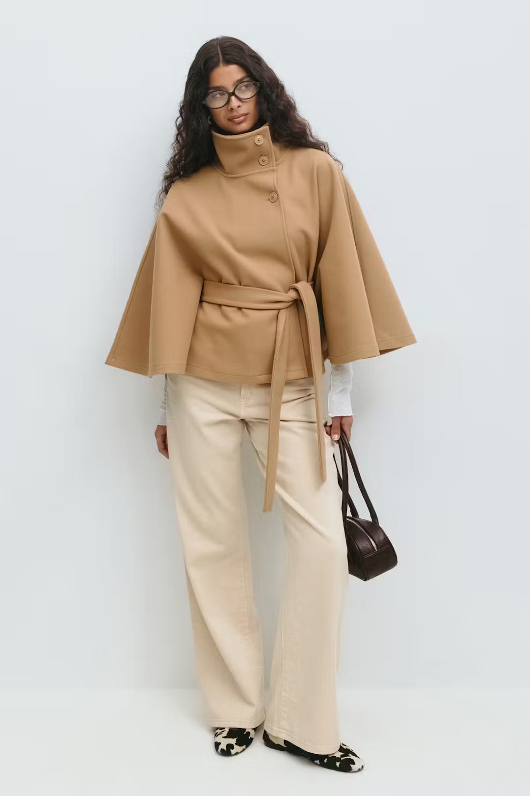 Belted Coat Cape
