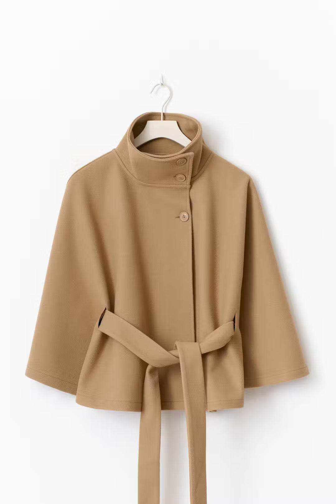 Belted Coat Cape