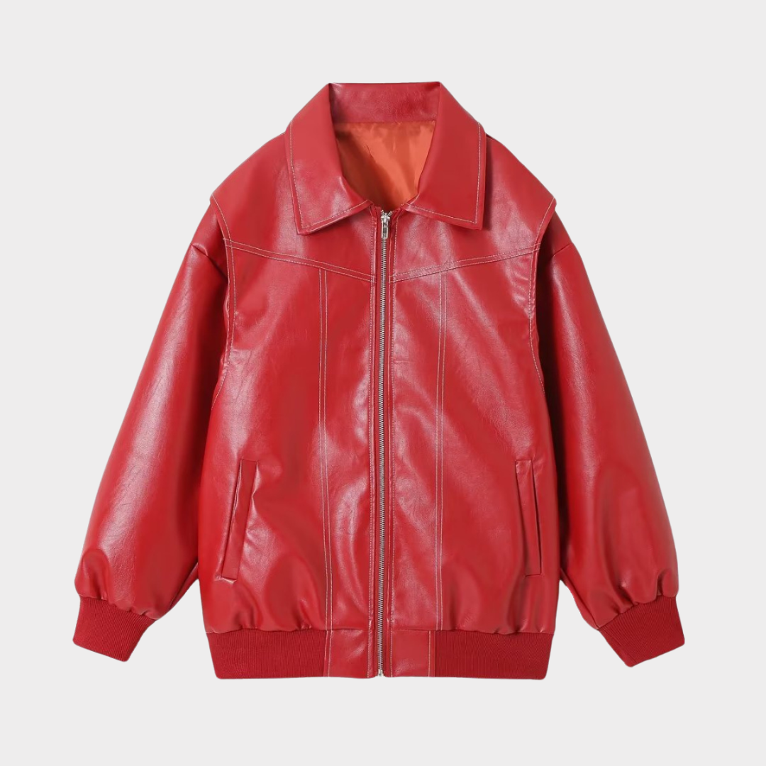 Oversized Bomber Jacket