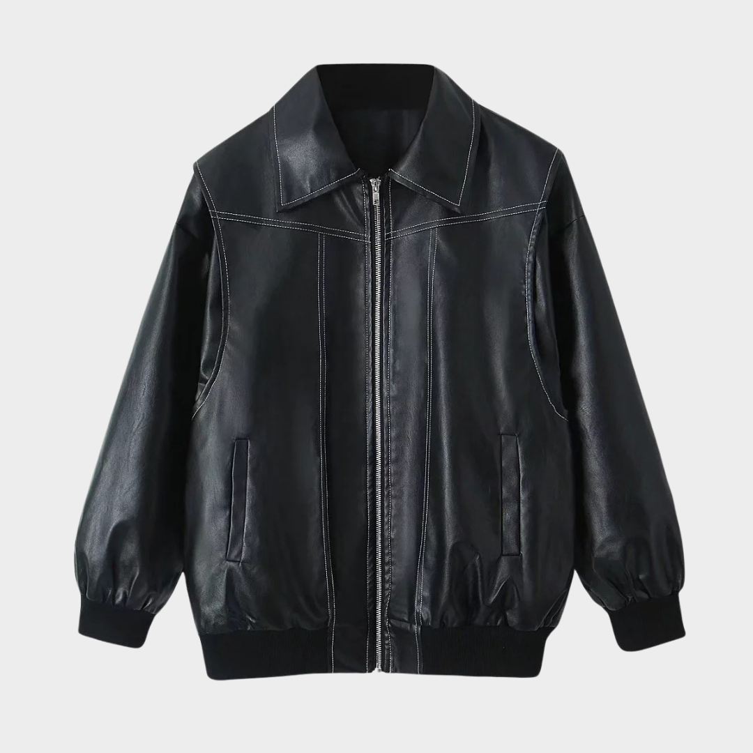 Oversized Bomber Jacket
