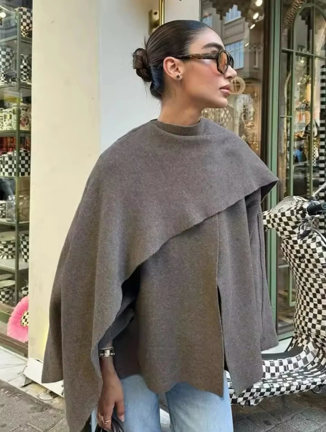 Elena Cape Jacket