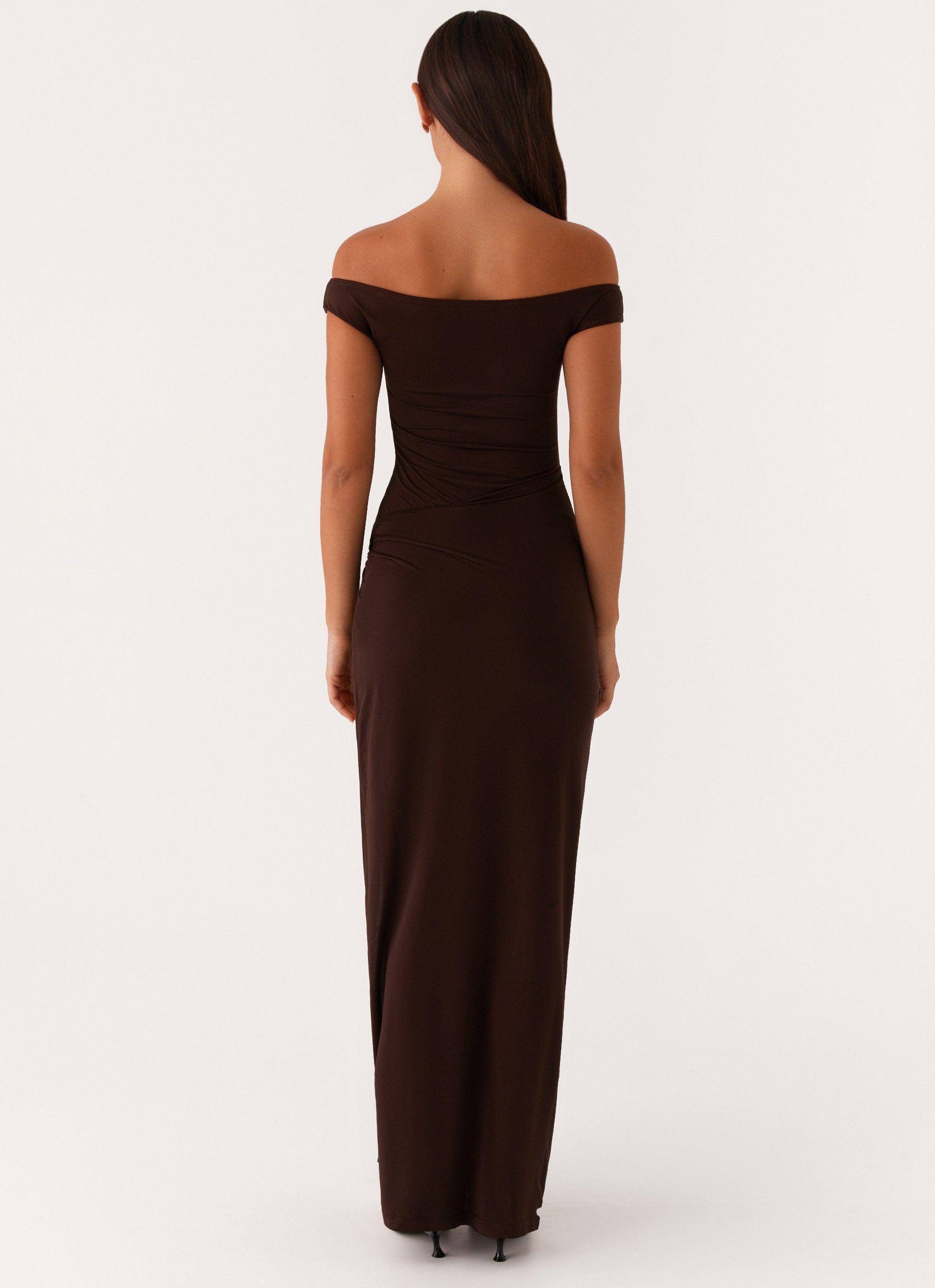 Amerie Maxi Dress Chocolate