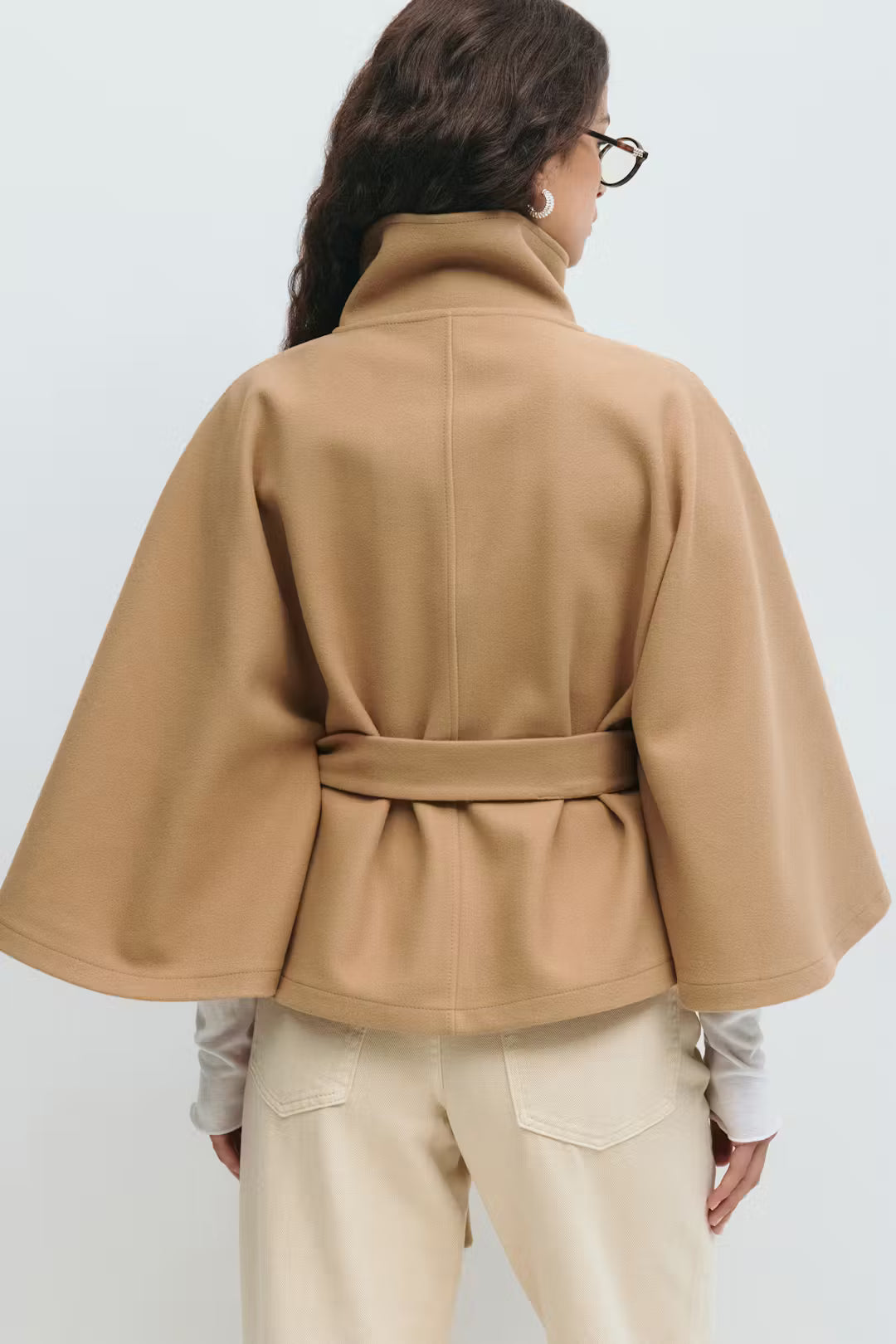 Belted Coat Cape