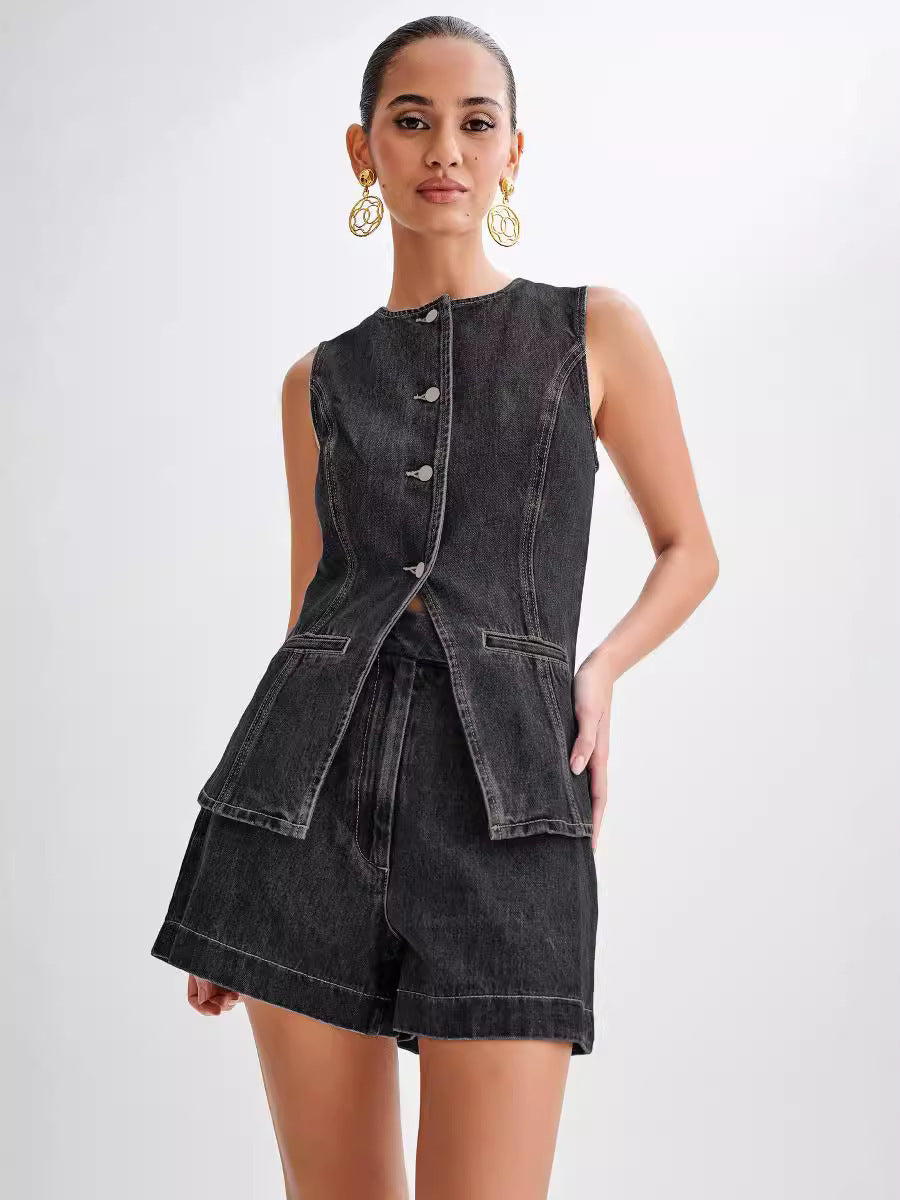 Eden  Denim Set