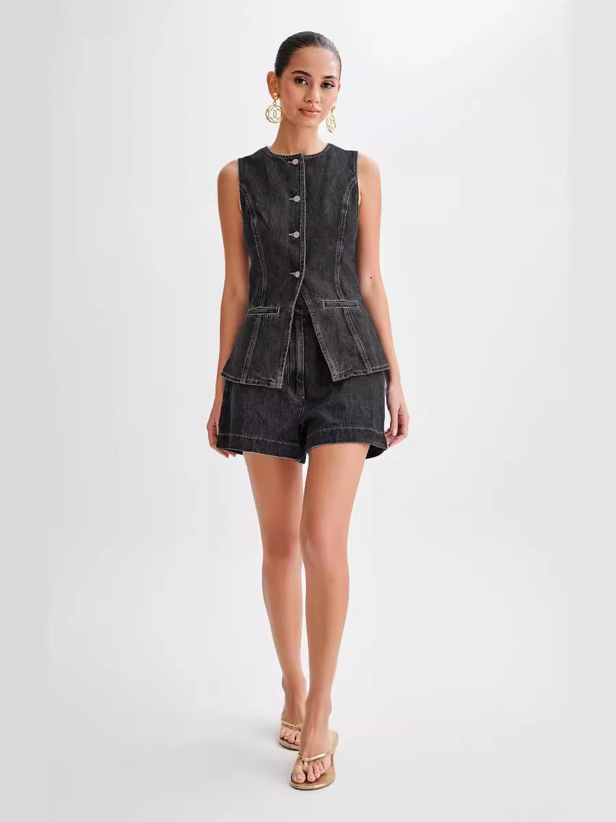 Eden  Denim Set