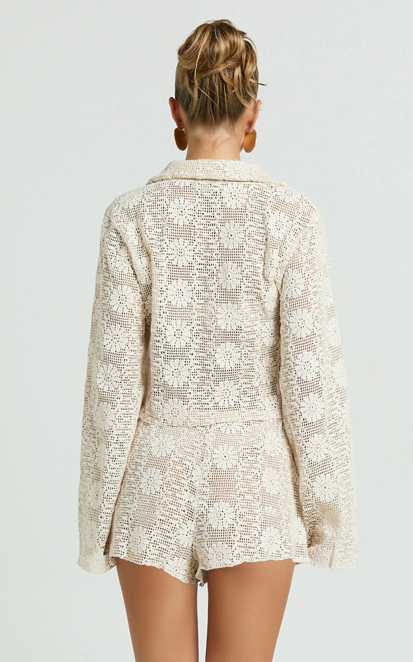 Babydoll Top Cream Floral