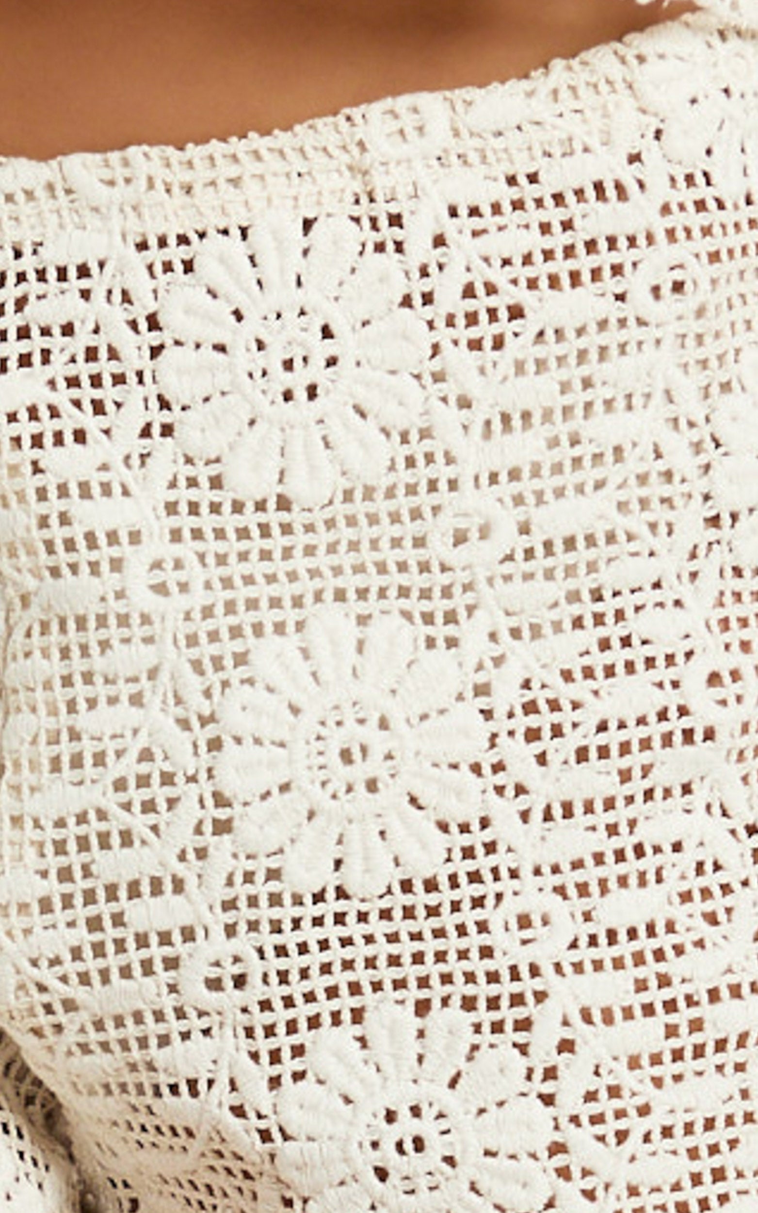 Babydoll Short Cream Floral
