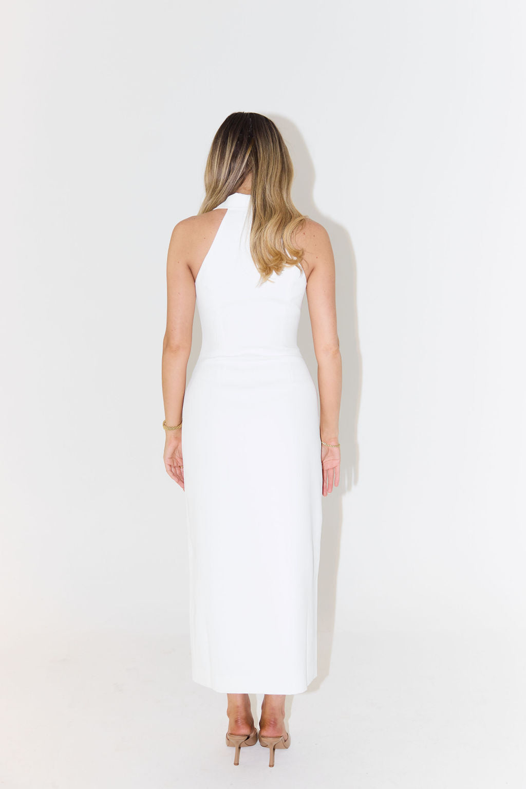 Muse Collar Maxi Dress