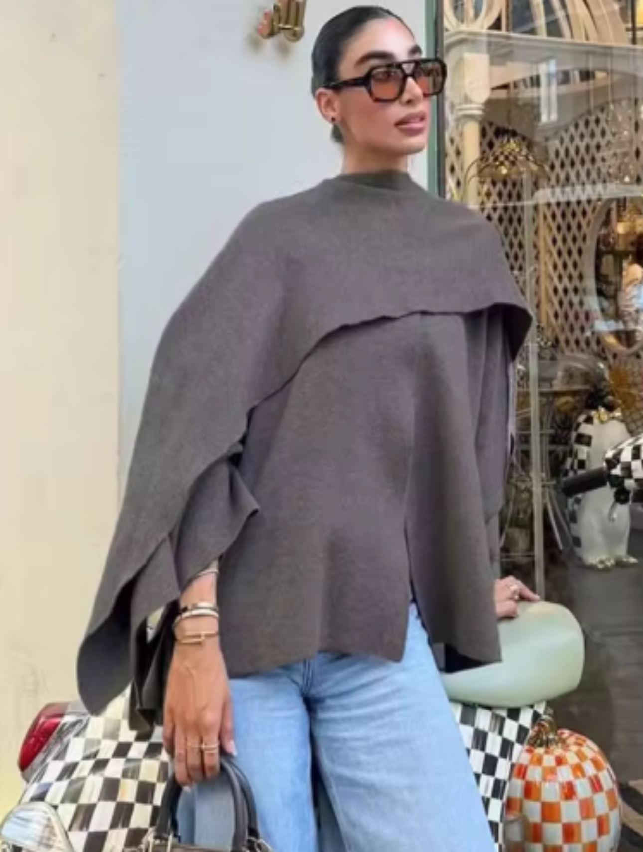 Elena Cape Jacket
