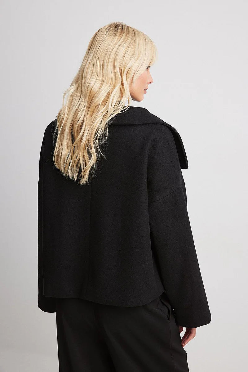 Short Double-Breasted Coat